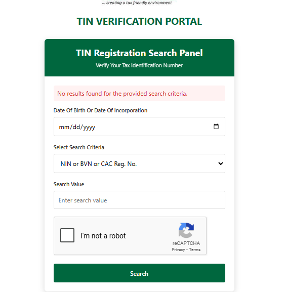 How to apply online registration for TIN number